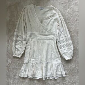 INTERMIX Cream Textured Dress